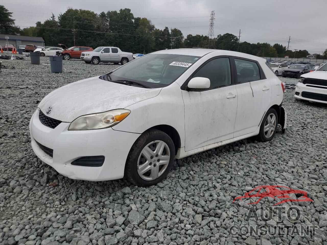 TOYOTA COROLLA 2009 - 2T1KU40E59C036382