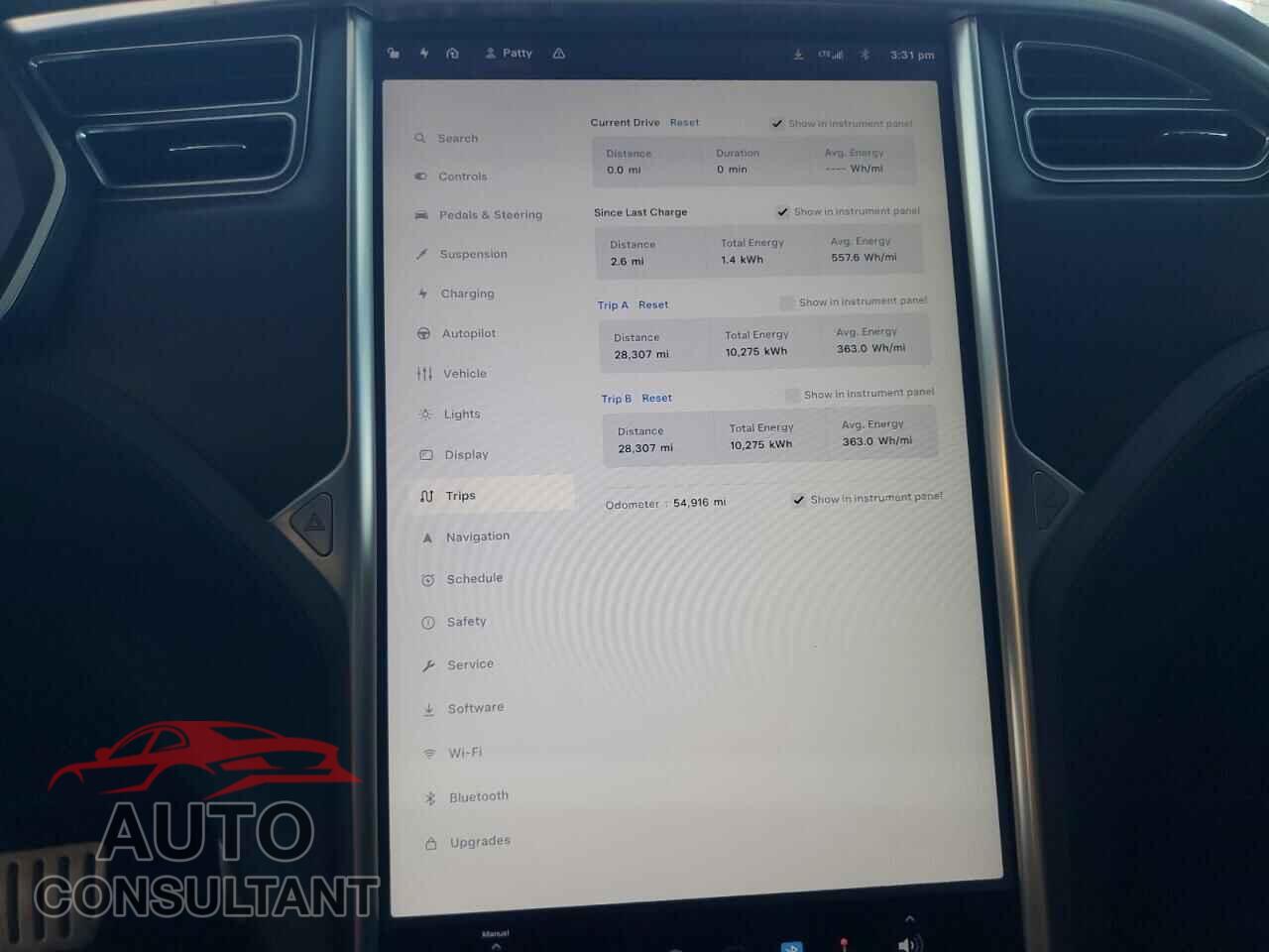TESLA MODEL S 2017 - 5YJSA1E40HF231887