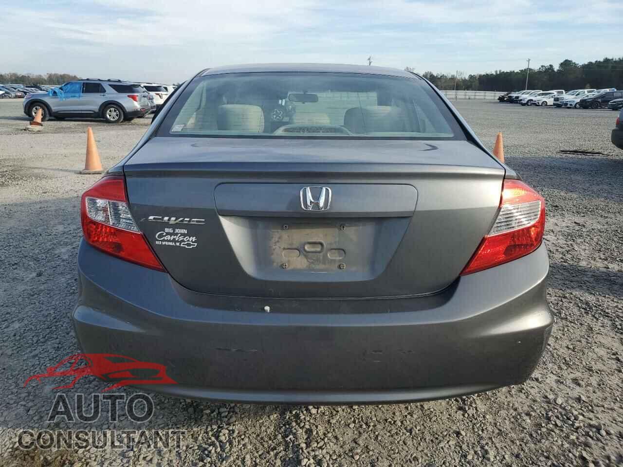 HONDA CIVIC 2012 - 19XFB2F5XCE085332