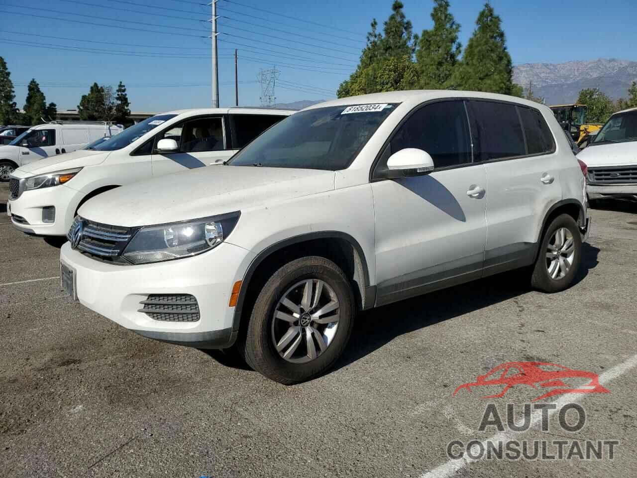 VOLKSWAGEN TIGUAN 2012 - WVGAV7AX4CW580022