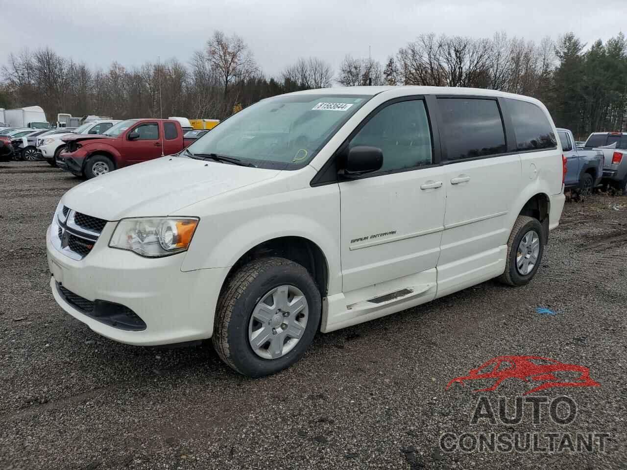 DODGE CARAVAN 2012 - 2C4RDGBG6CR398484