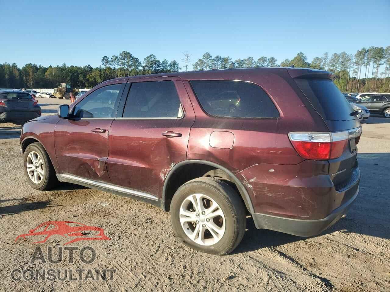 DODGE DURANGO 2012 - 1C4RDHAGXCC257501