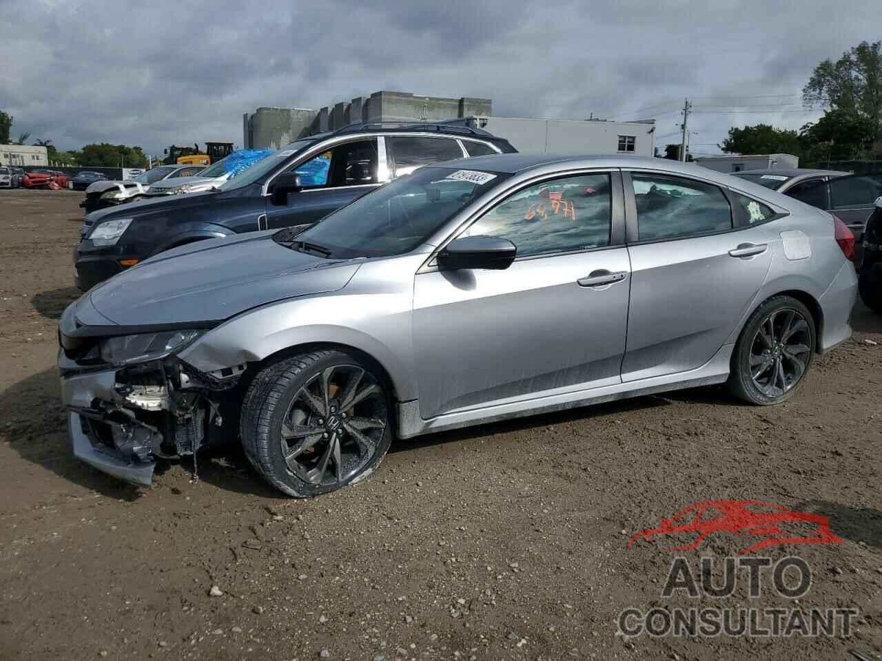 HONDA CIVIC 2020 - 19XFC2F82LE010499