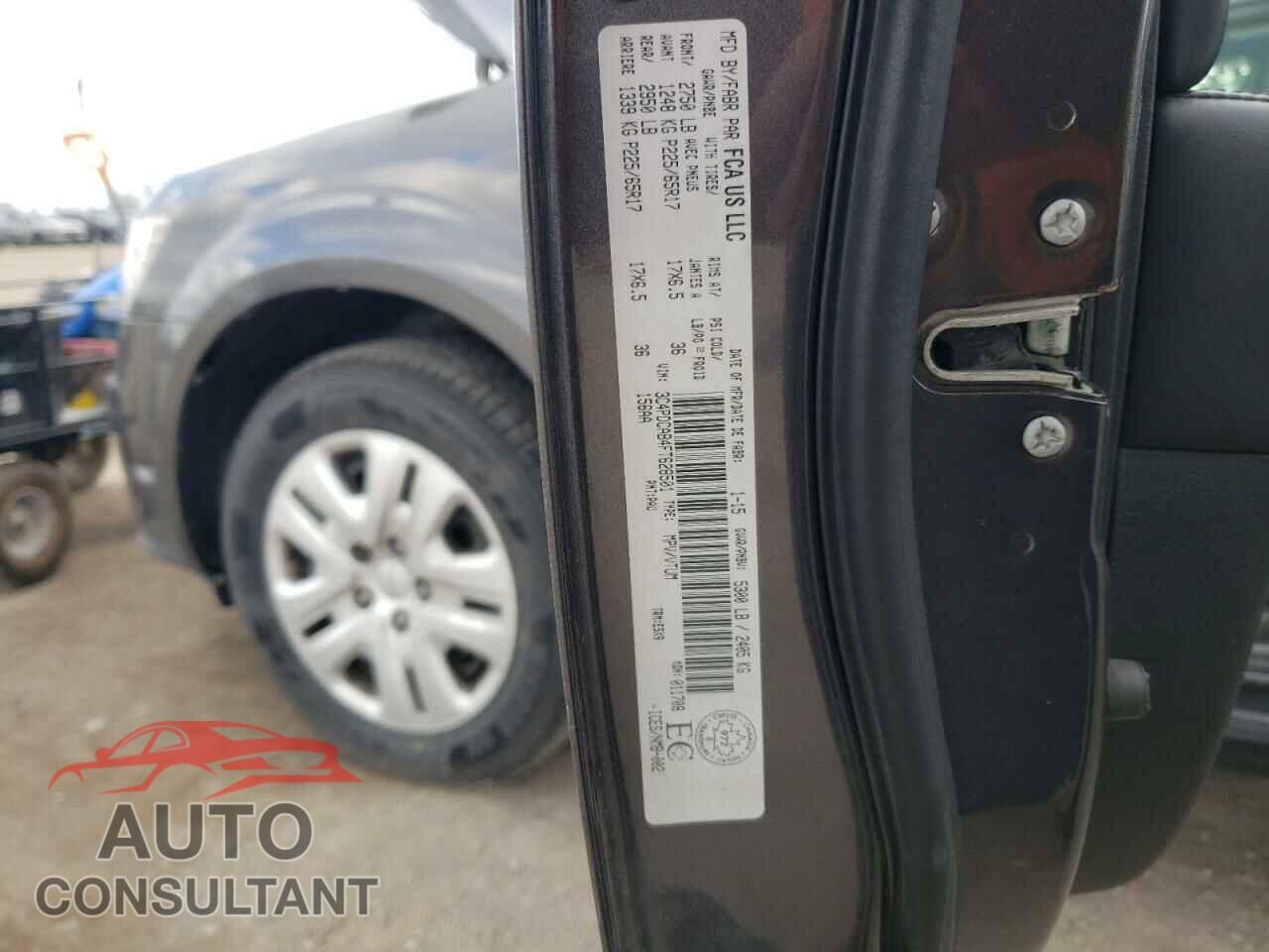 DODGE JOURNEY 2015 - 3C4PDCAB4FT628501
