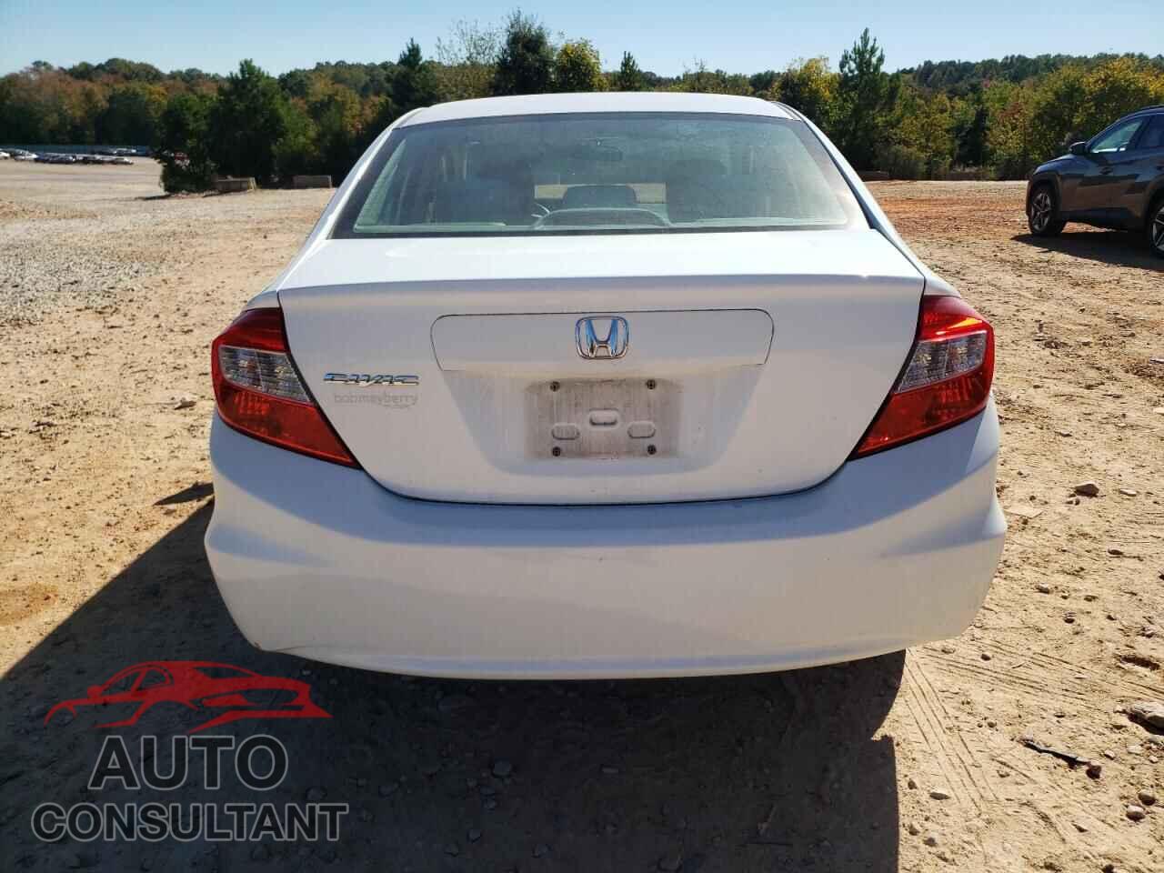 HONDA CIVIC 2012 - 2HGFB2F54CH326582