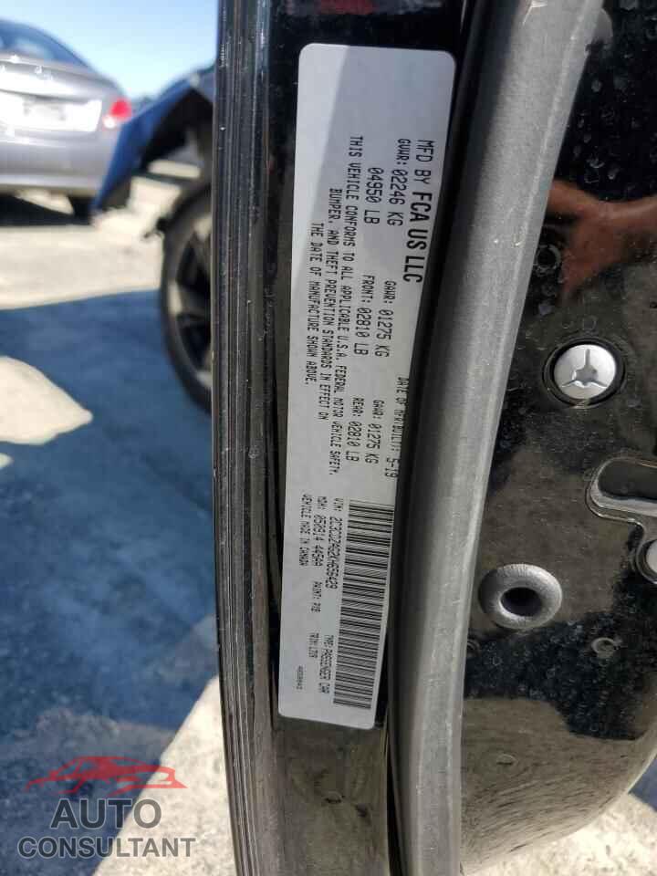 DODGE CHALLENGER 2019 - 2C3CDZAG2KH656429