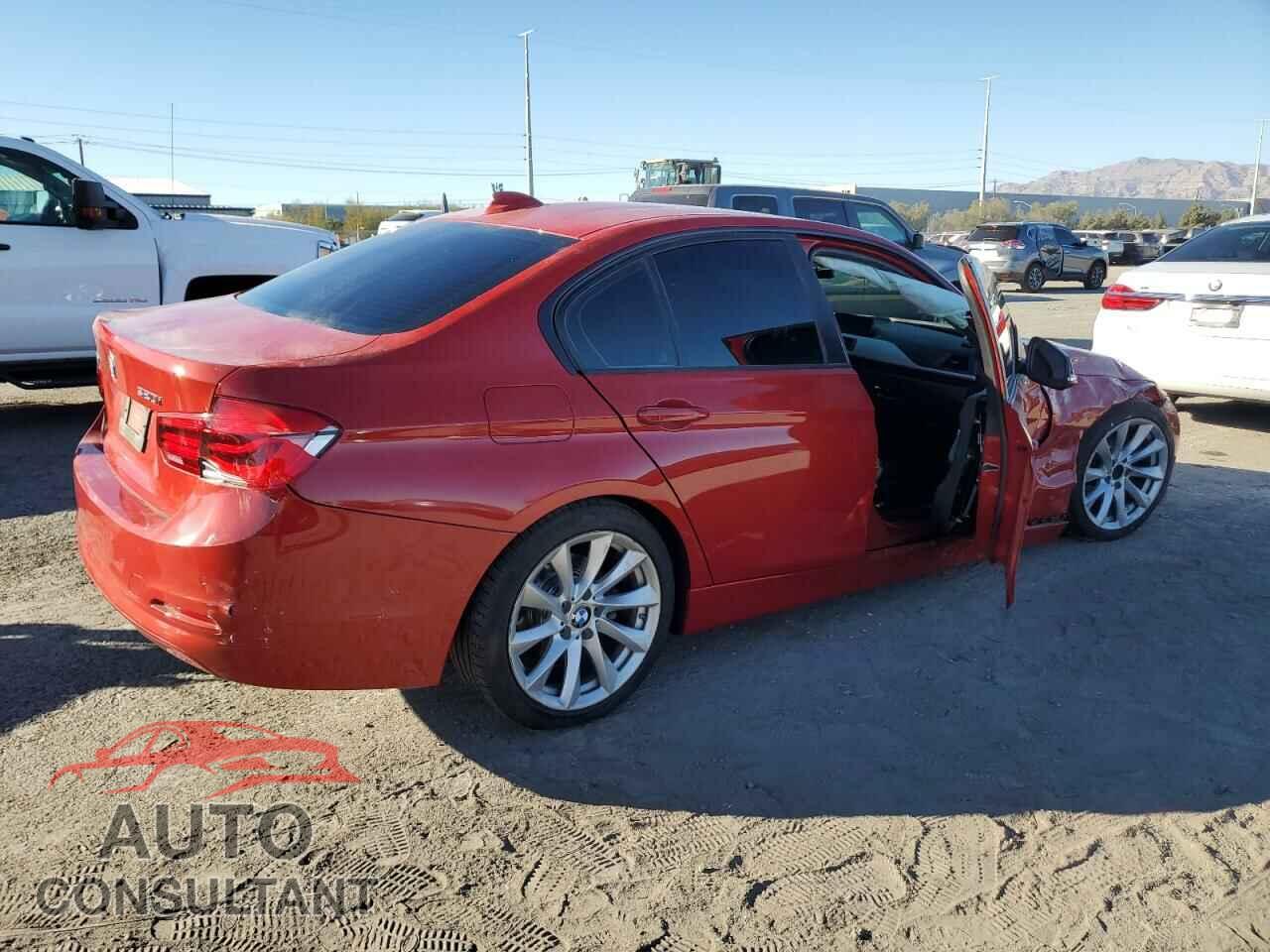 BMW 3 SERIES 2018 - WBA8A3C54JA492498