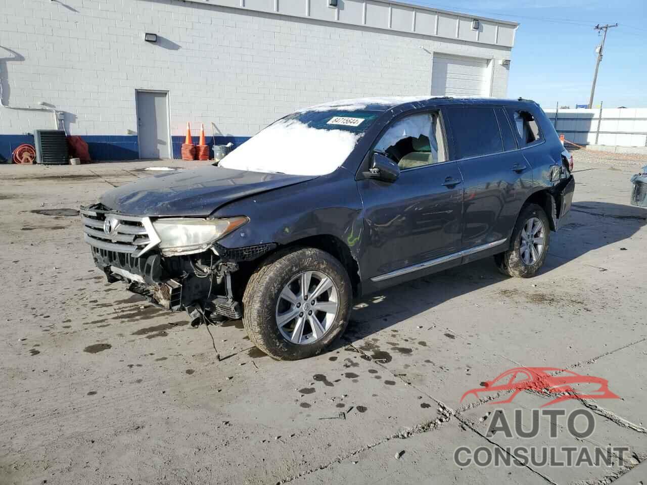 TOYOTA HIGHLANDER 2012 - 5TDZK3EH6CS080827