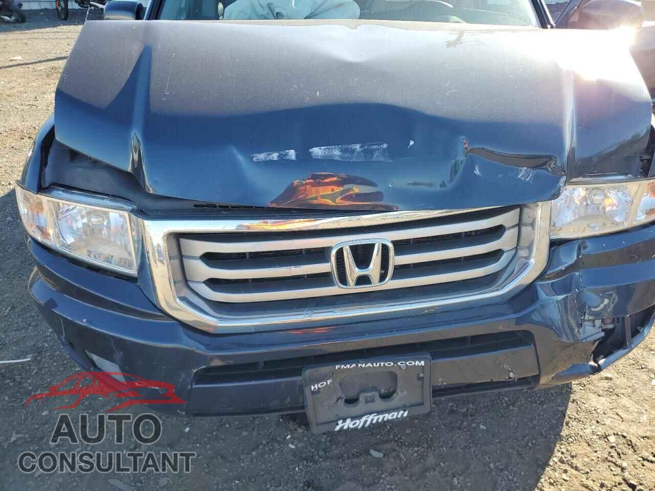 HONDA RIDGELINE 2012 - 5FPYK1F57CB451624