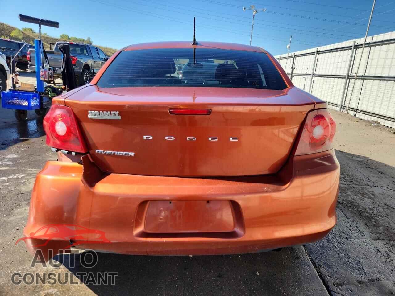DODGE AVENGER 2012 - 1C3CDZAB6CN276765