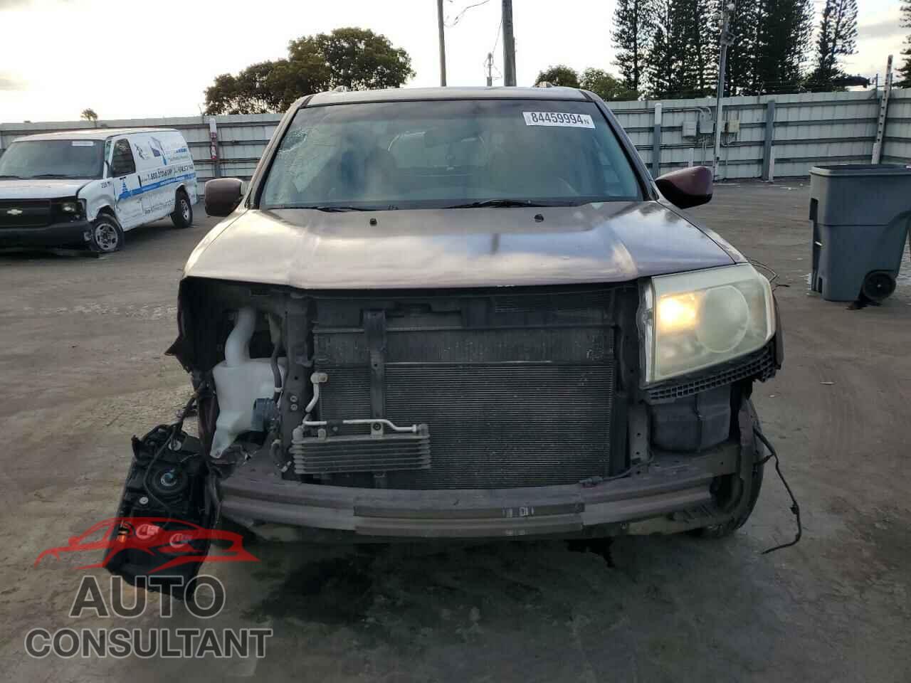 HONDA PILOT 2011 - 5FNYF3H57BB037828