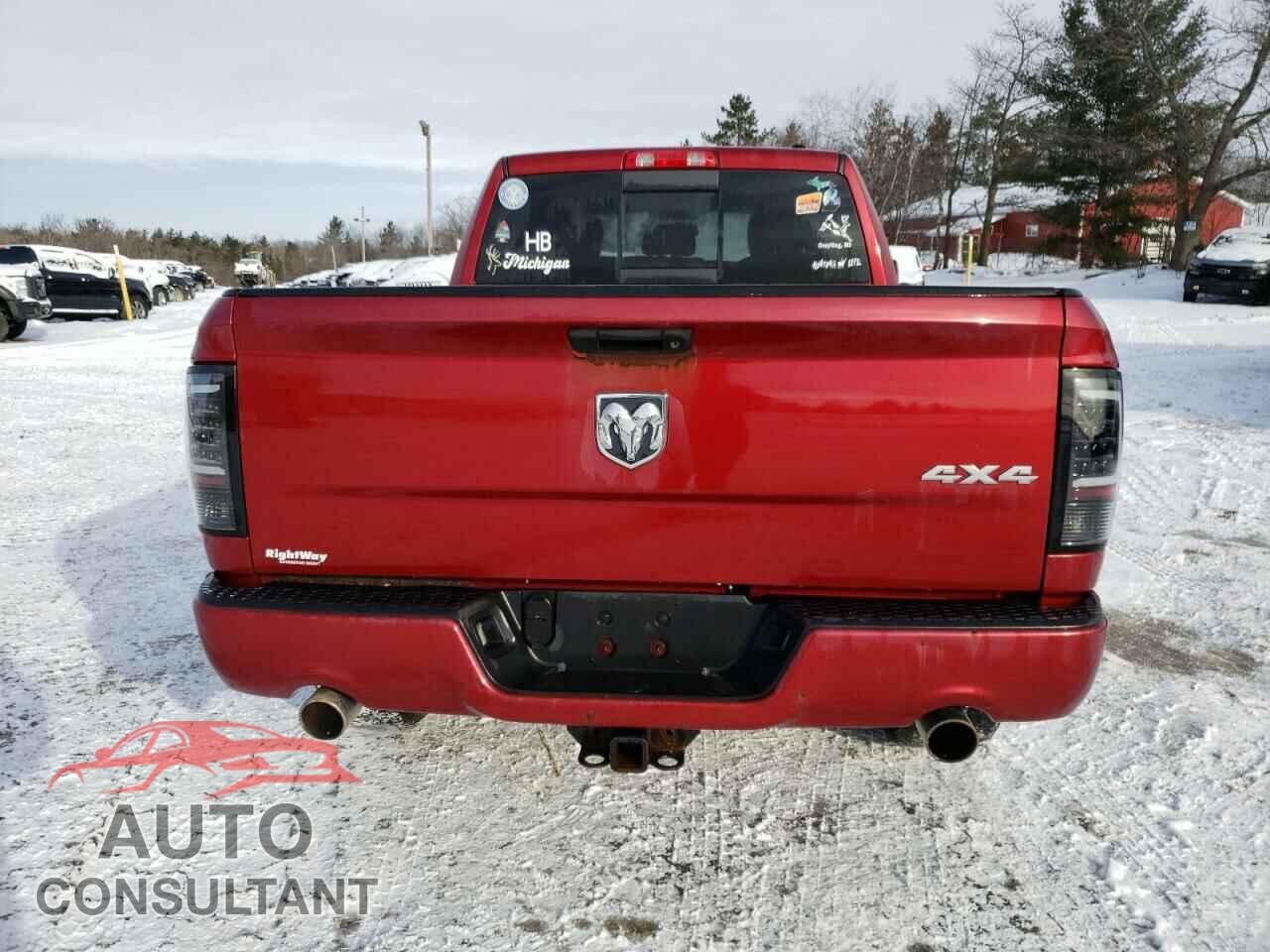DODGE RAM 1500 2012 - 1C6RD7HT9CS210874