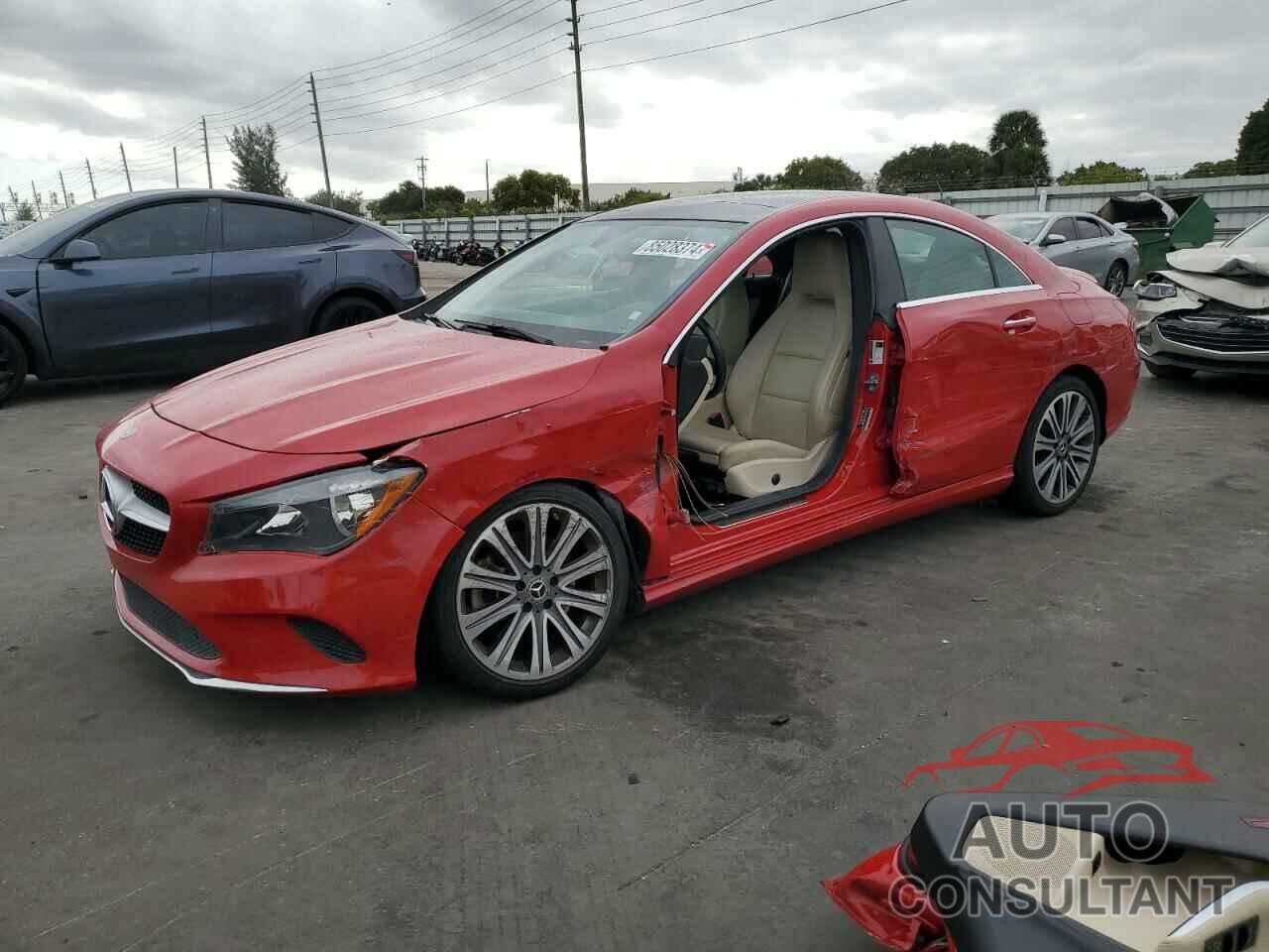 MERCEDES-BENZ CLA-CLASS 2018 - WDDSJ4EB1JN674191