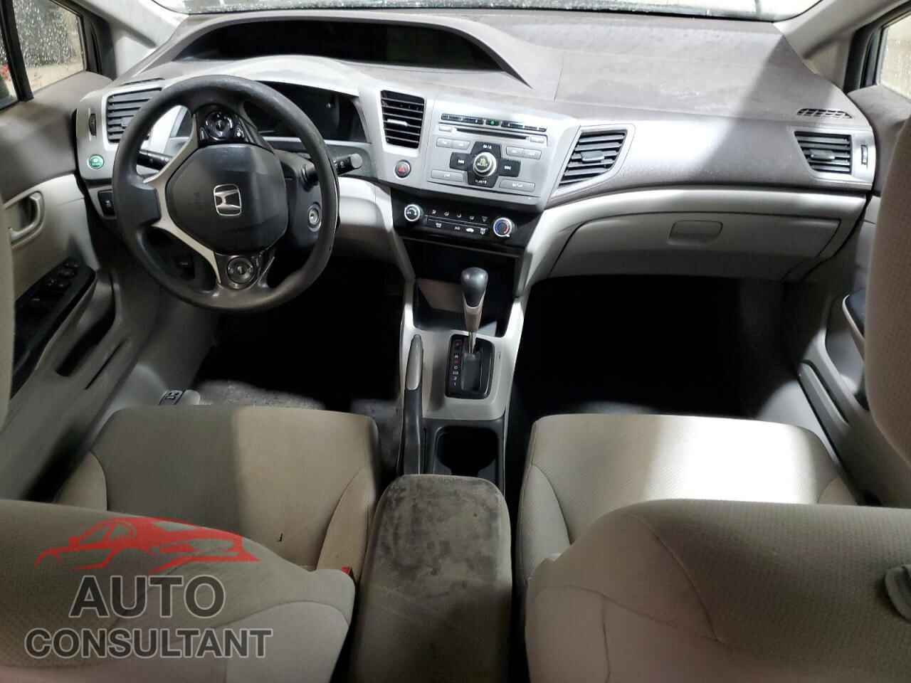 HONDA CIVIC 2012 - 19XFB2F59CE389333