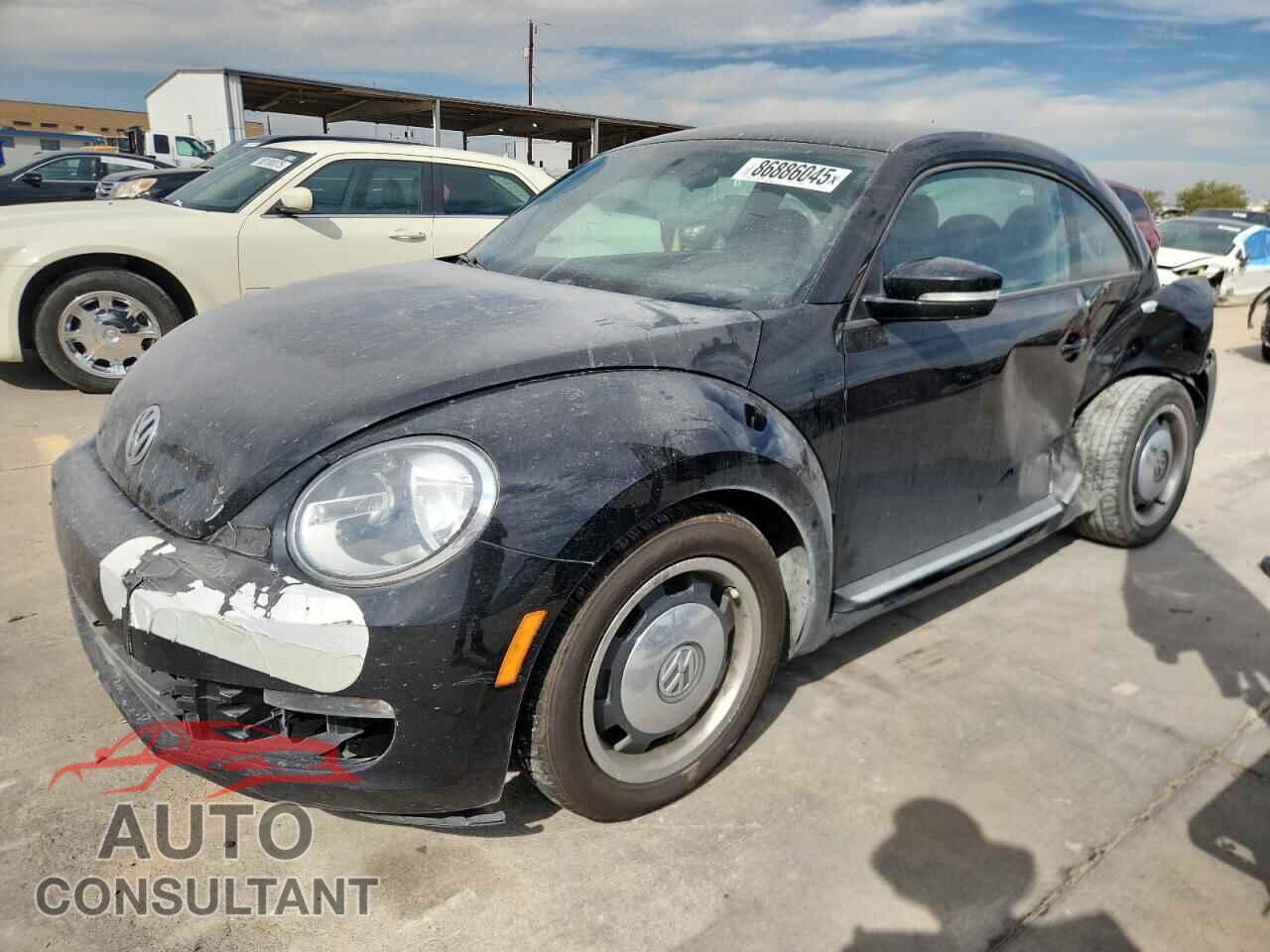 VOLKSWAGEN BEETLE 2012 - 3VWJP7AT1CM633154