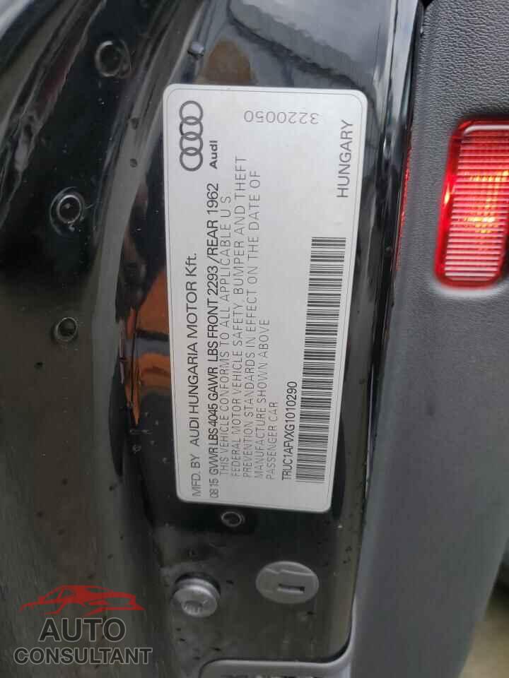 AUDI TTS 2016 - TRUC1AFVXG1010290
