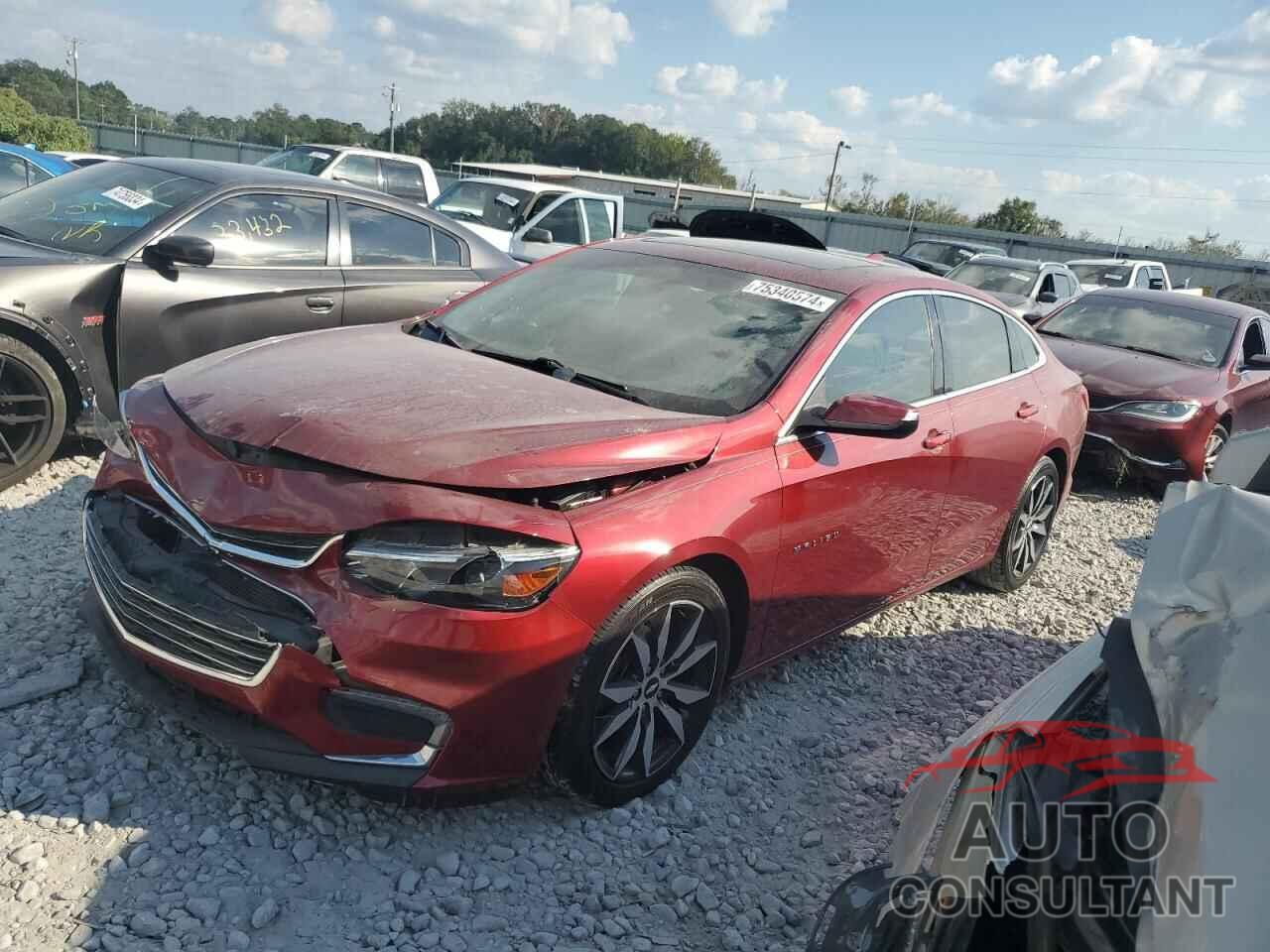 CHEVROLET MALIBU 2017 - 1G1ZE5ST5HF150779