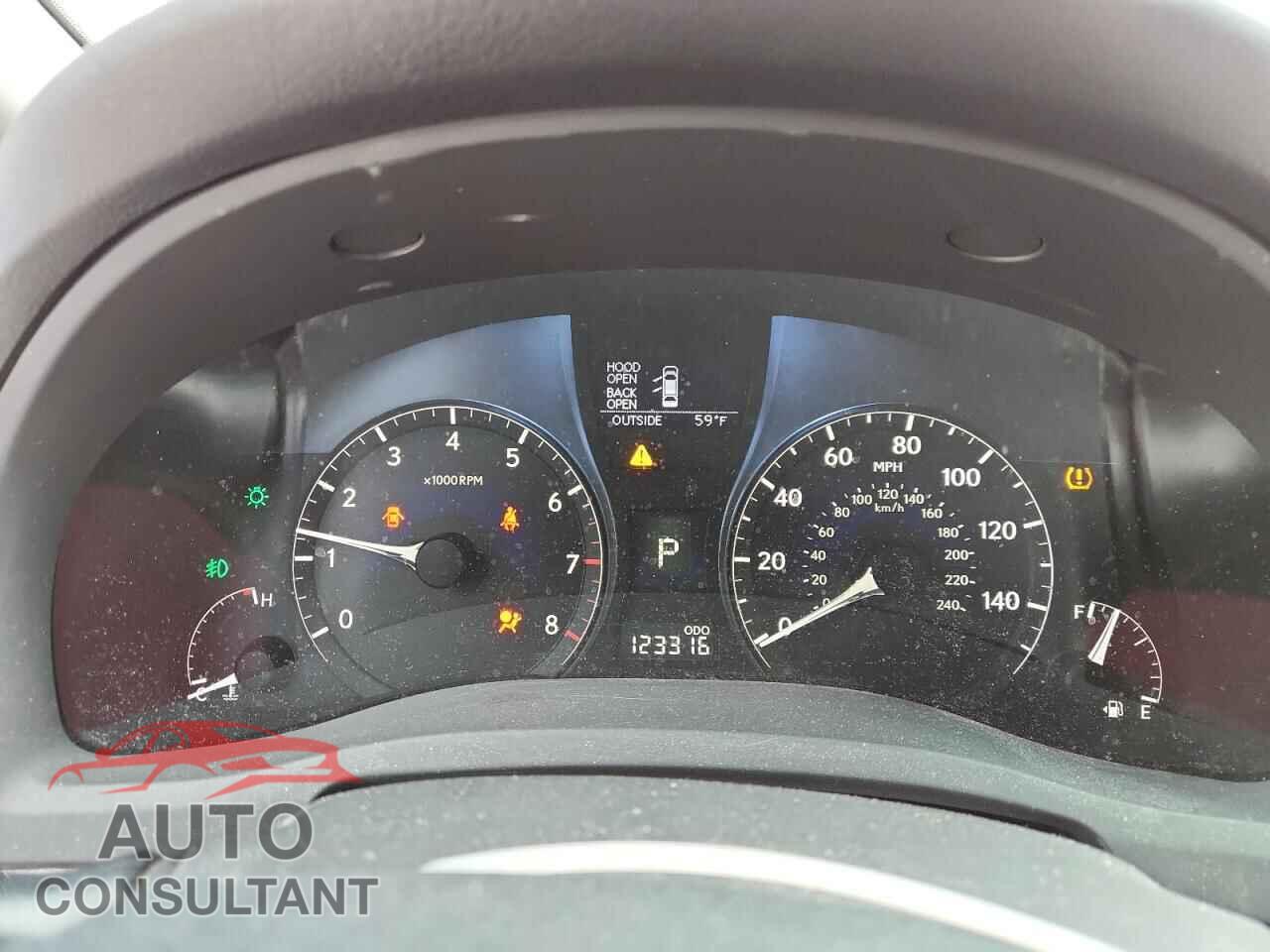 LEXUS RX350 2012 - 2T2BK1BA0CC139114