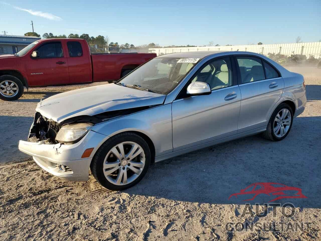 MERCEDES-BENZ C-CLASS 2009 - WDDGF54X49R058631
