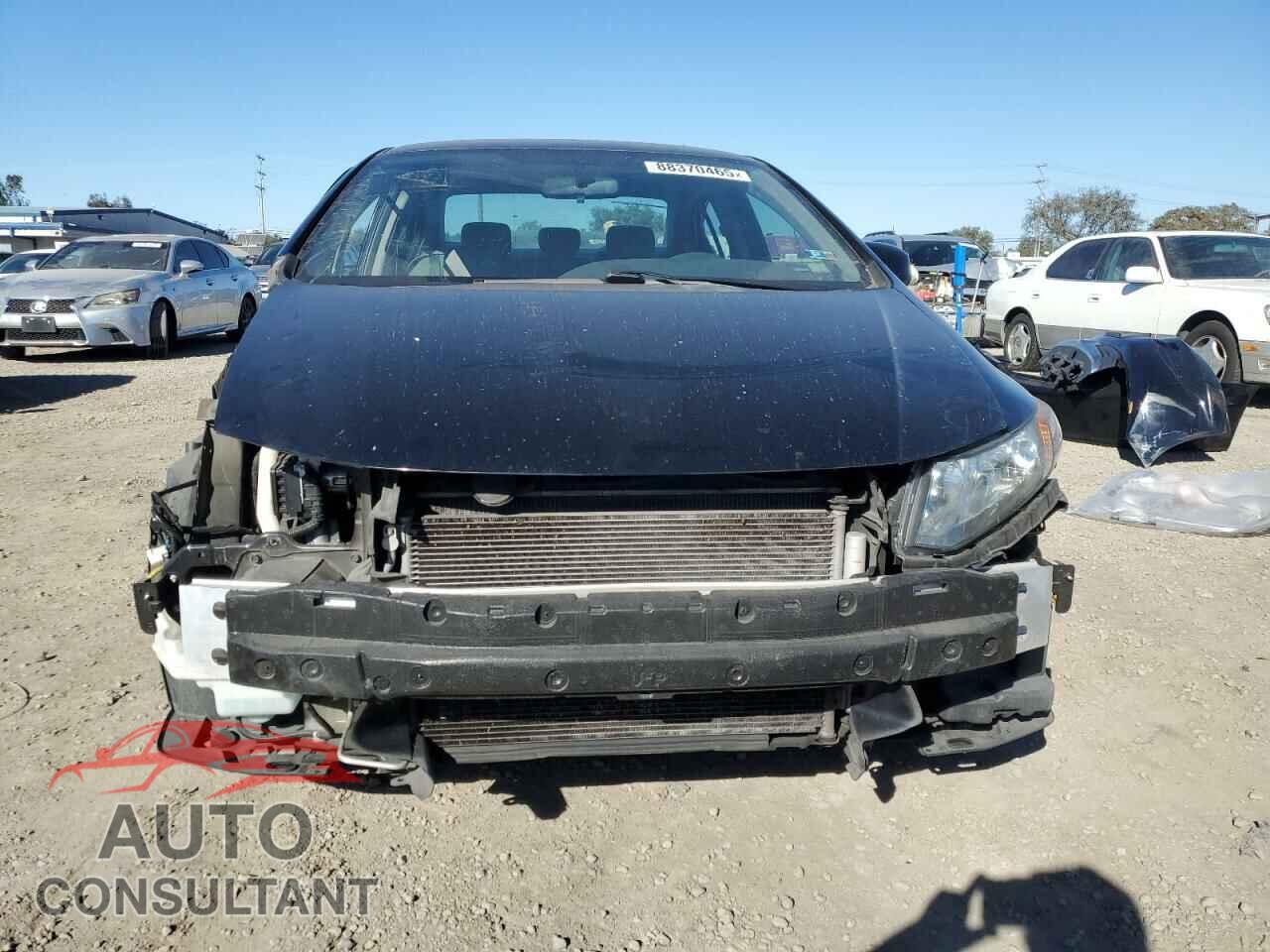 HONDA CIVIC 2012 - 19XFB2F55CE389877