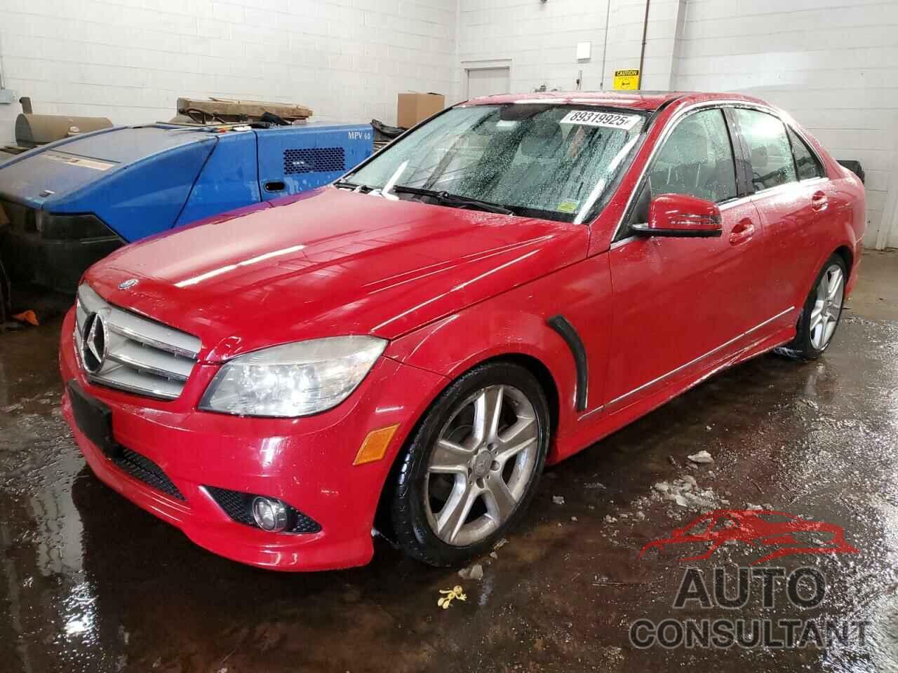 MERCEDES-BENZ C-CLASS 2010 - WDDGF8BB6AR091434