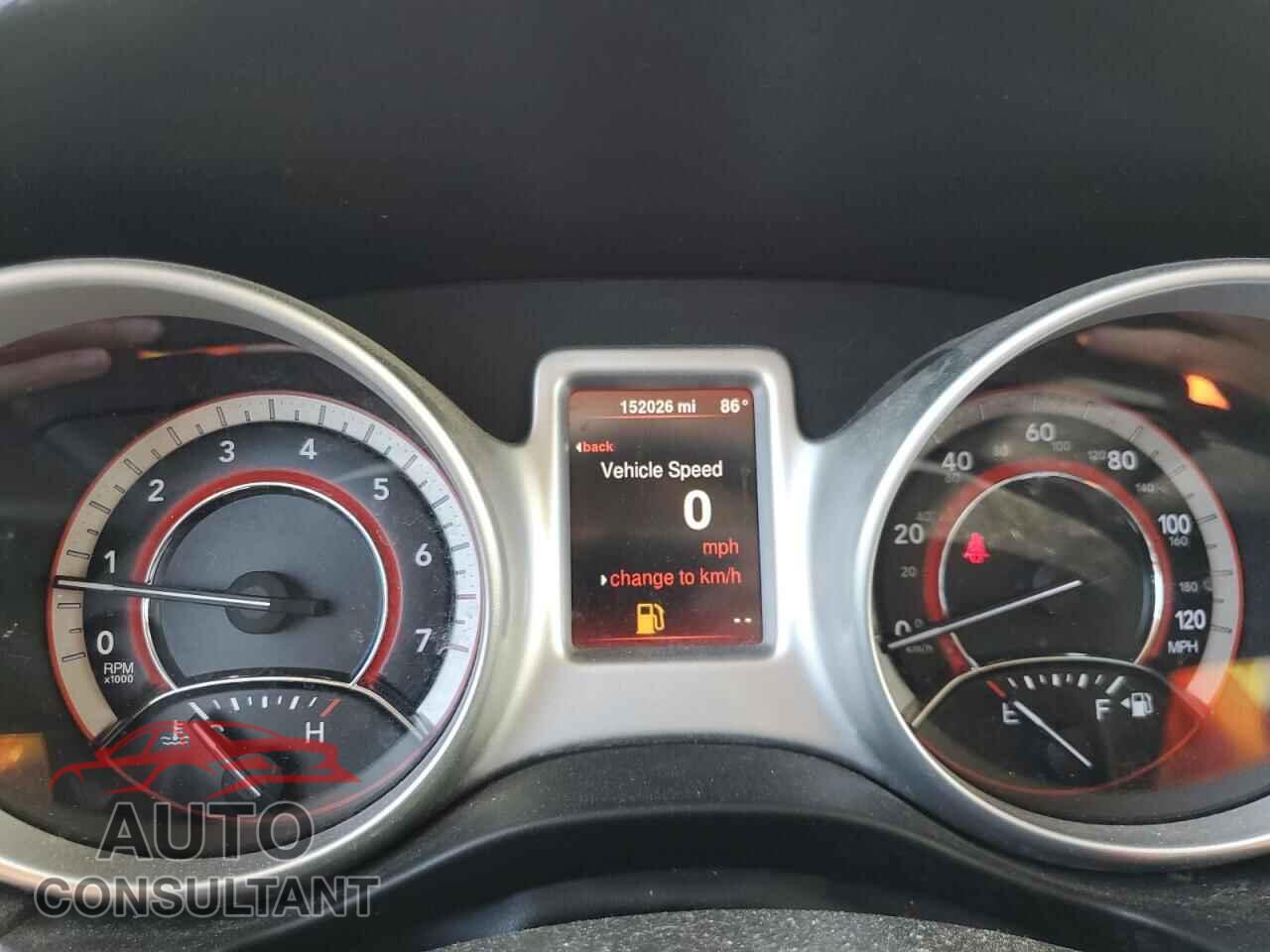 DODGE JOURNEY 2015 - 3C4PDCBG7FT627644
