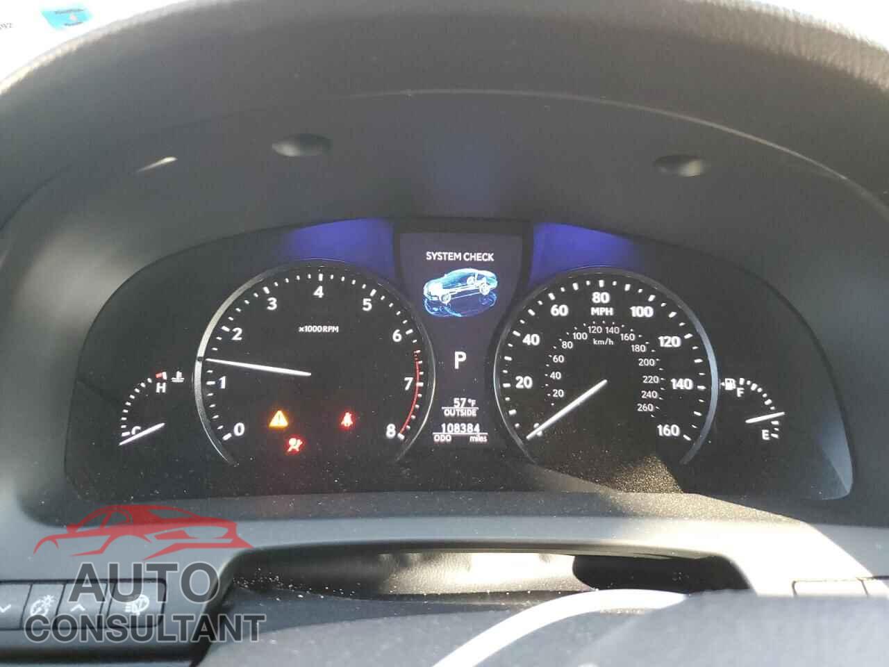 LEXUS LS460 2013 - JTHBL5EF7D5120198