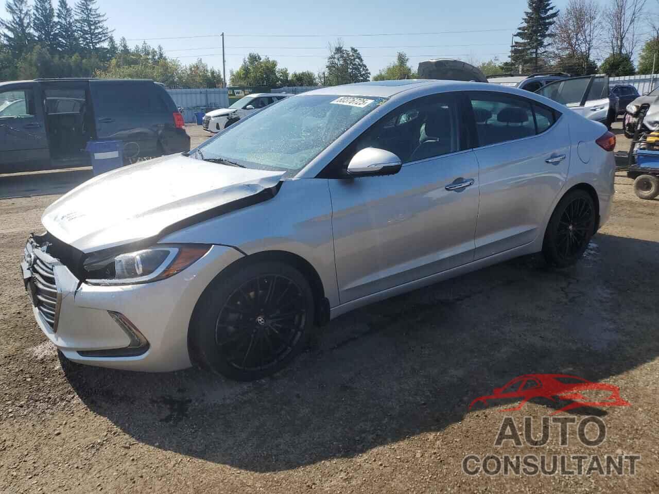 HYUNDAI ELANTRA 2017 - KMHD84LF9HU321116