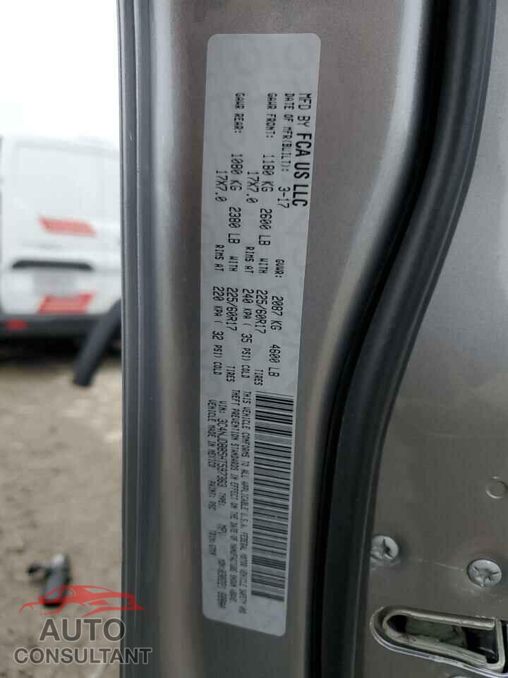 JEEP COMPASS 2017 - 3C4NJDBB5HT597363