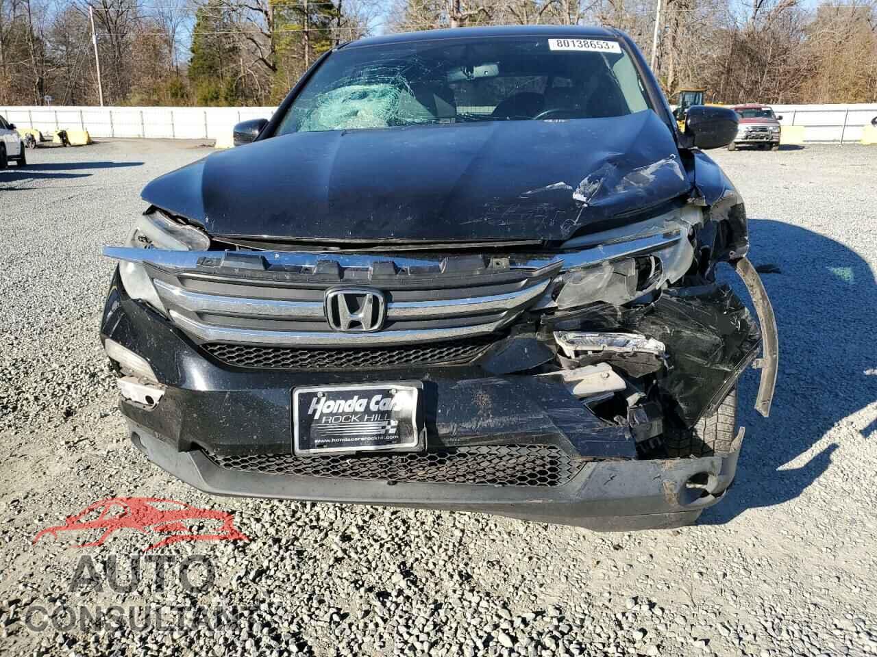 HONDA PILOT 2016 - 5FNYF5H55GB016298