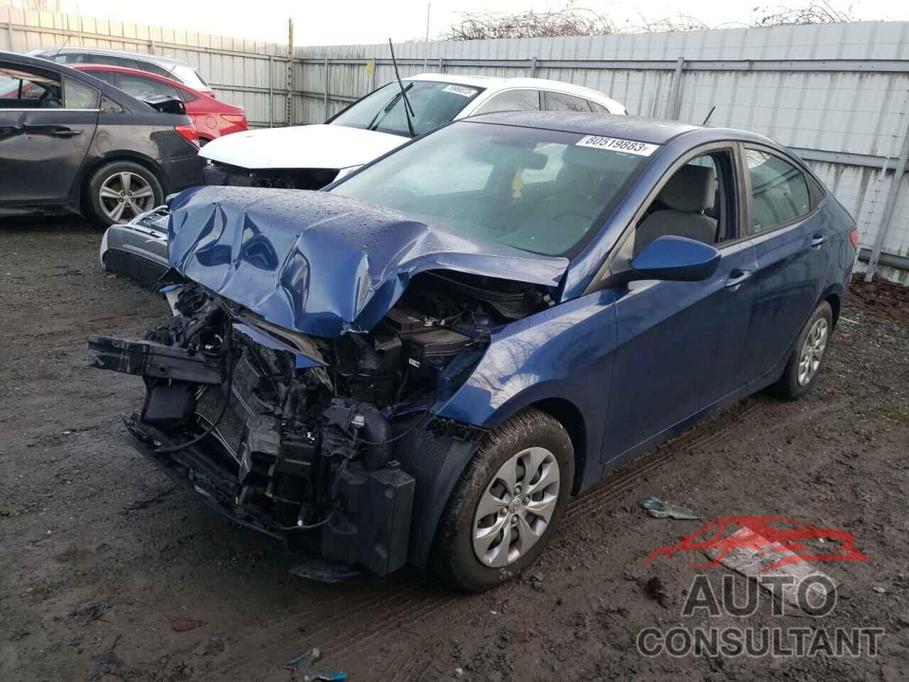 HYUNDAI ACCENT 2017 - KMHCT4AE1HU318229