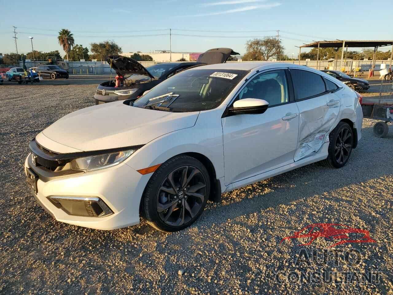 HONDA CIVIC 2020 - 19XFC2F62LE203136