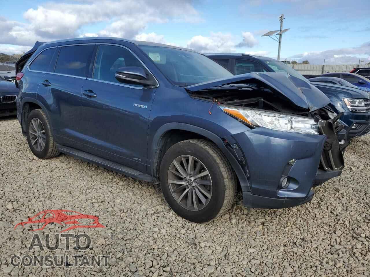 TOYOTA HIGHLANDER 2017 - 5TDJGRFH7HS036374