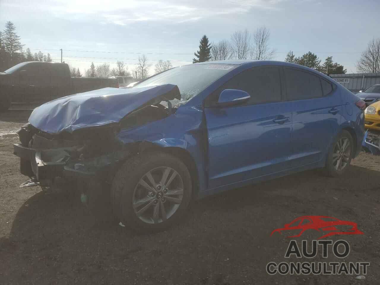 HYUNDAI ELANTRA 2018 - KMHD84LFXJU568845