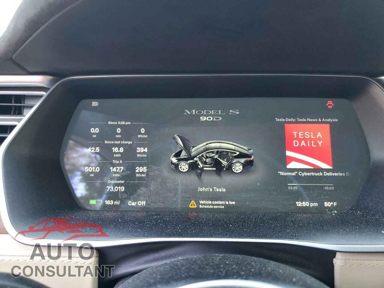 TESLA MODEL S 2017 - 5YJSA1E21HF187915