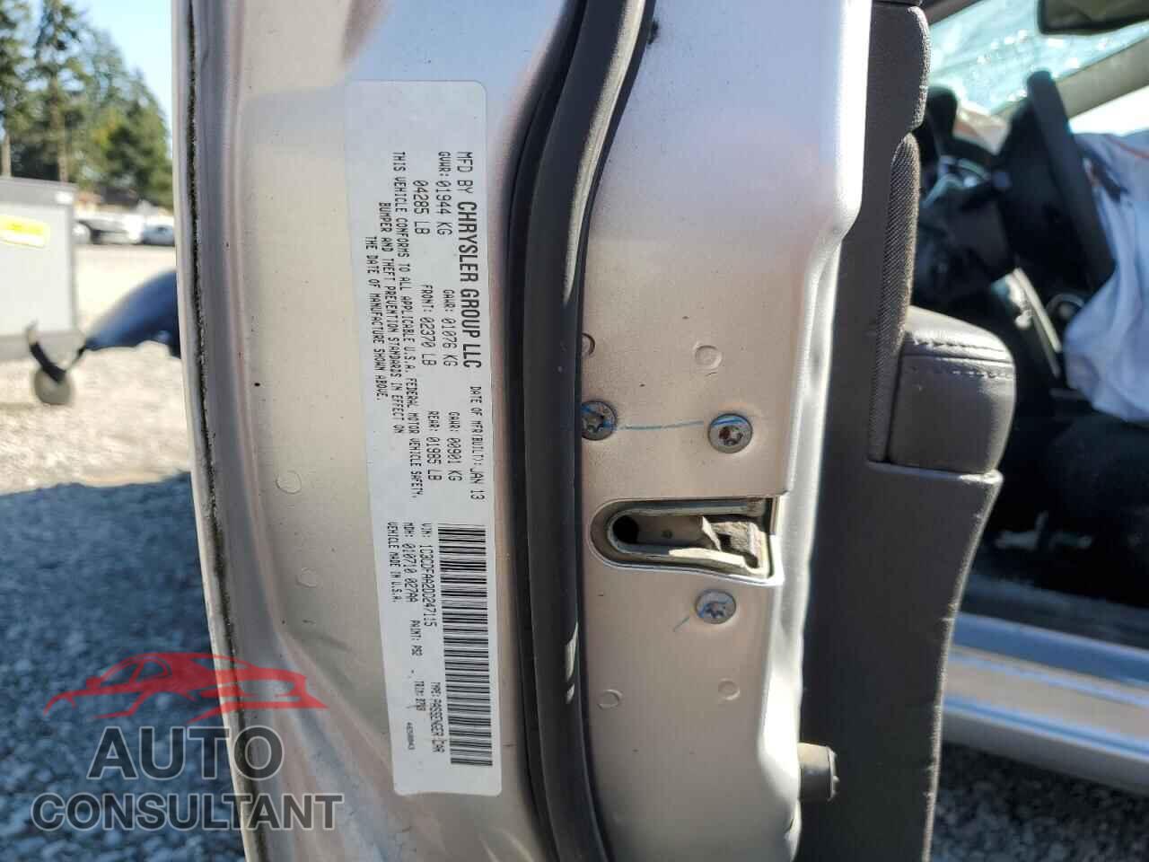 DODGE DART 2013 - 1C3CDFAA2DD247115