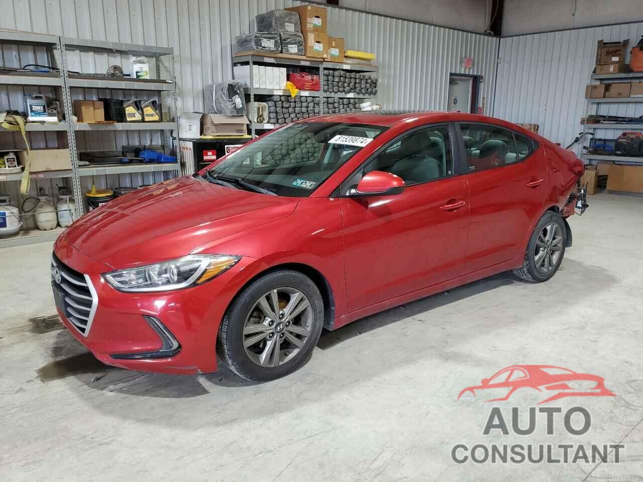 HYUNDAI ELANTRA 2018 - 5NPD84LF5JH236732