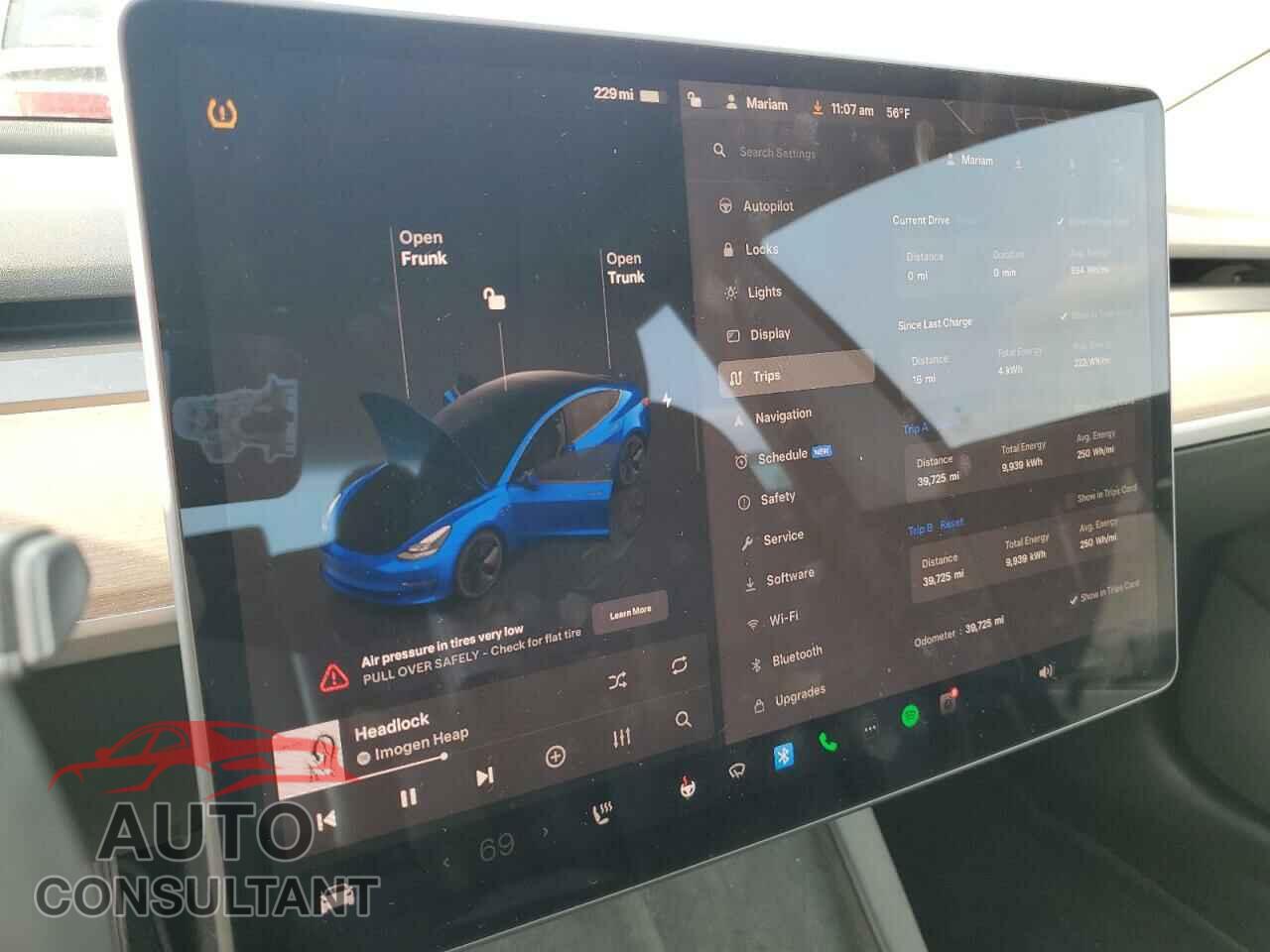 TESLA MODEL 3 2022 - 5YJ3E1EB7NF179984