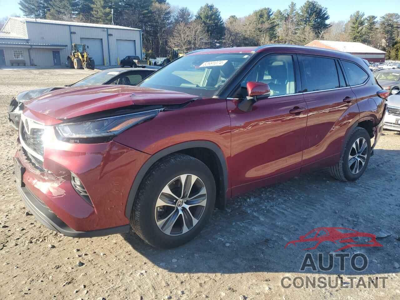 TOYOTA HIGHLANDER 2021 - 5TDGZRBH6MS093203