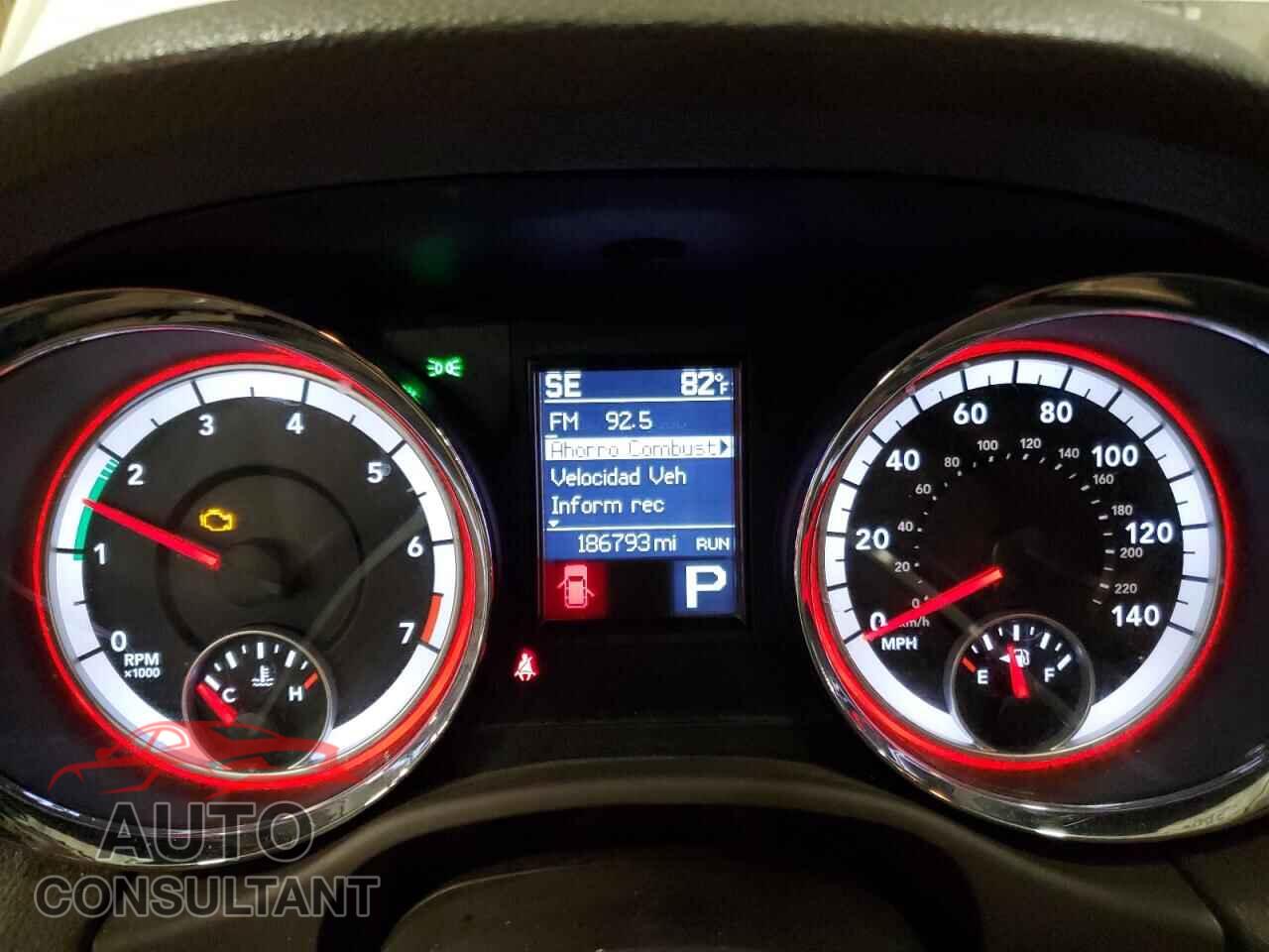 DODGE DURANGO 2012 - 1C4RDJDG9CC100786