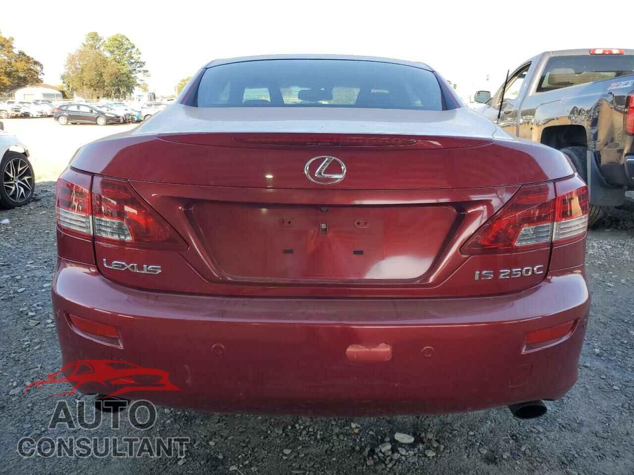 LEXUS IS 2010 - JTHFF2C25A2513265