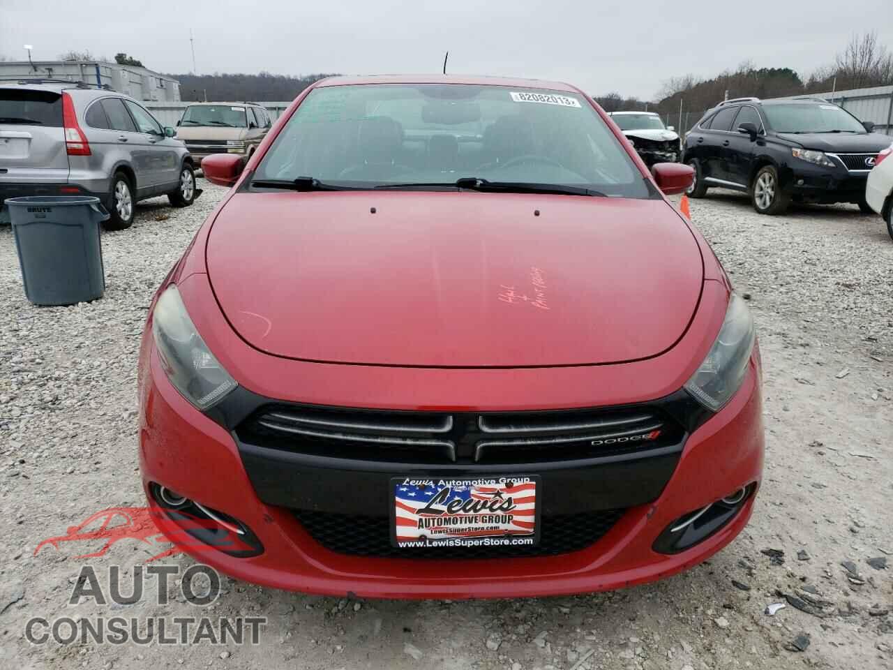 DODGE DART 2015 - 1C3CDFEB8FD344955