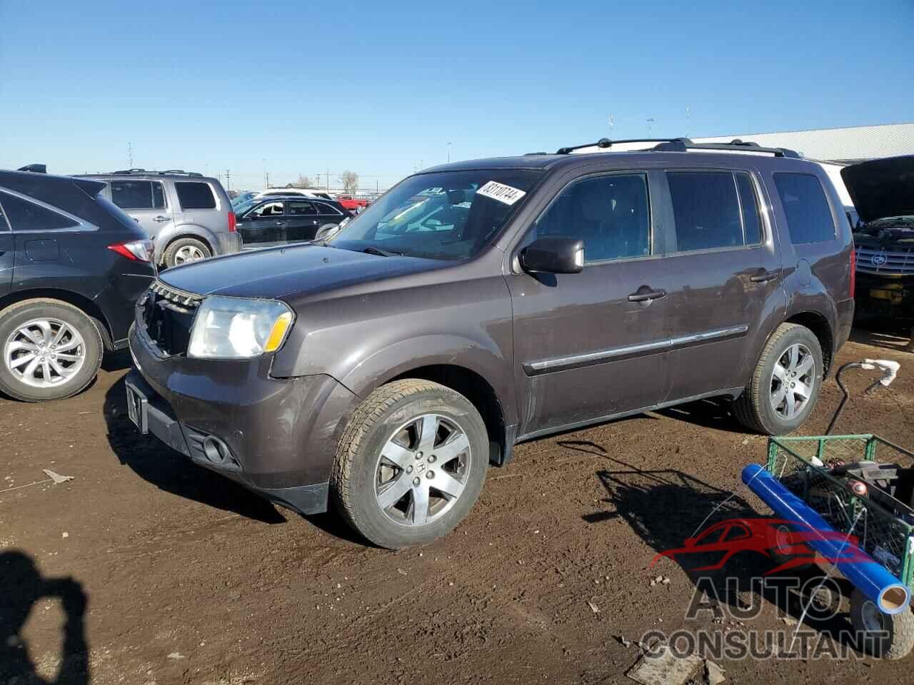 HONDA PILOT 2013 - 5FNYF4H90DB023989