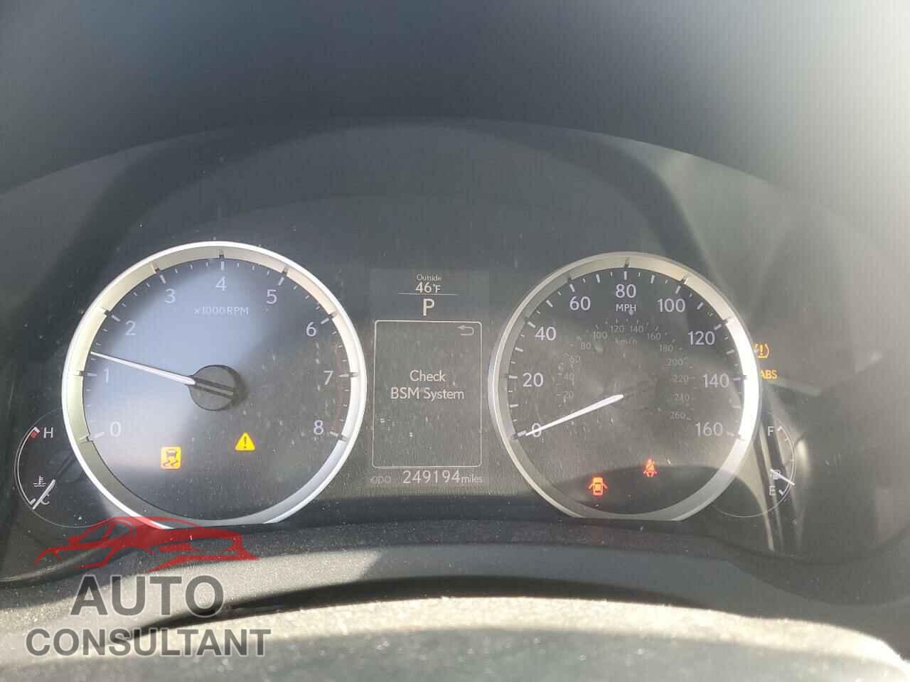 LEXUS IS 2014 - JTHBF1D21E5026558