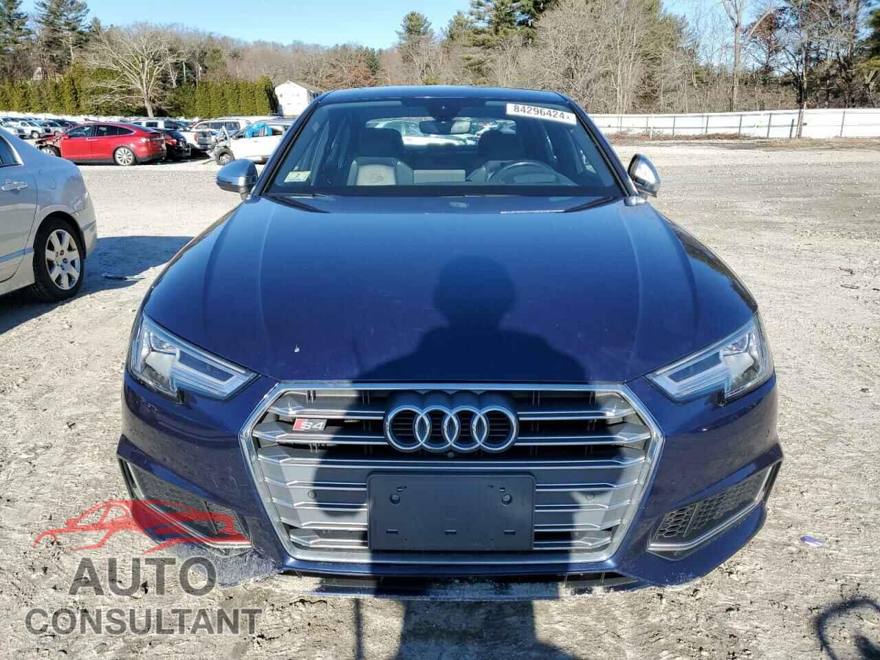 AUDI S4/RS4 2018 - WAUC4AF42JA025718