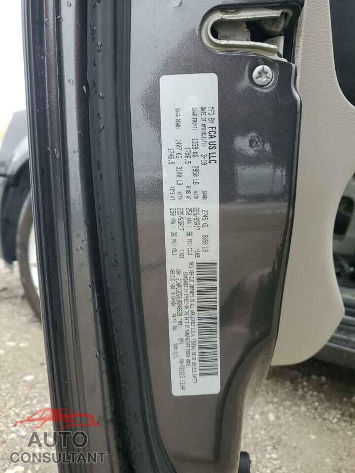 DODGE CARAVAN 2018 - 2C4RDGCG0JR248639