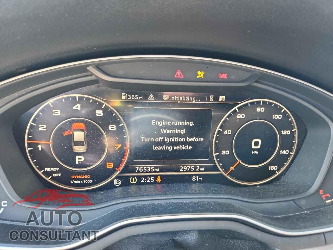 AUDI A4 2017 - WAUENAF4XHN002910