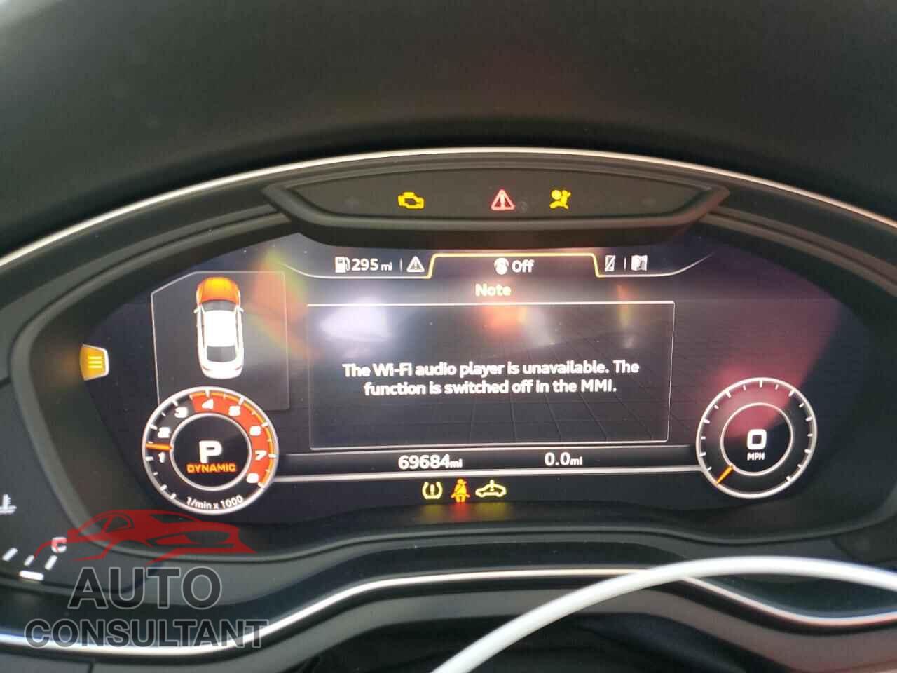 AUDI S5/RS5 2018 - WAUB4CF52JA046536