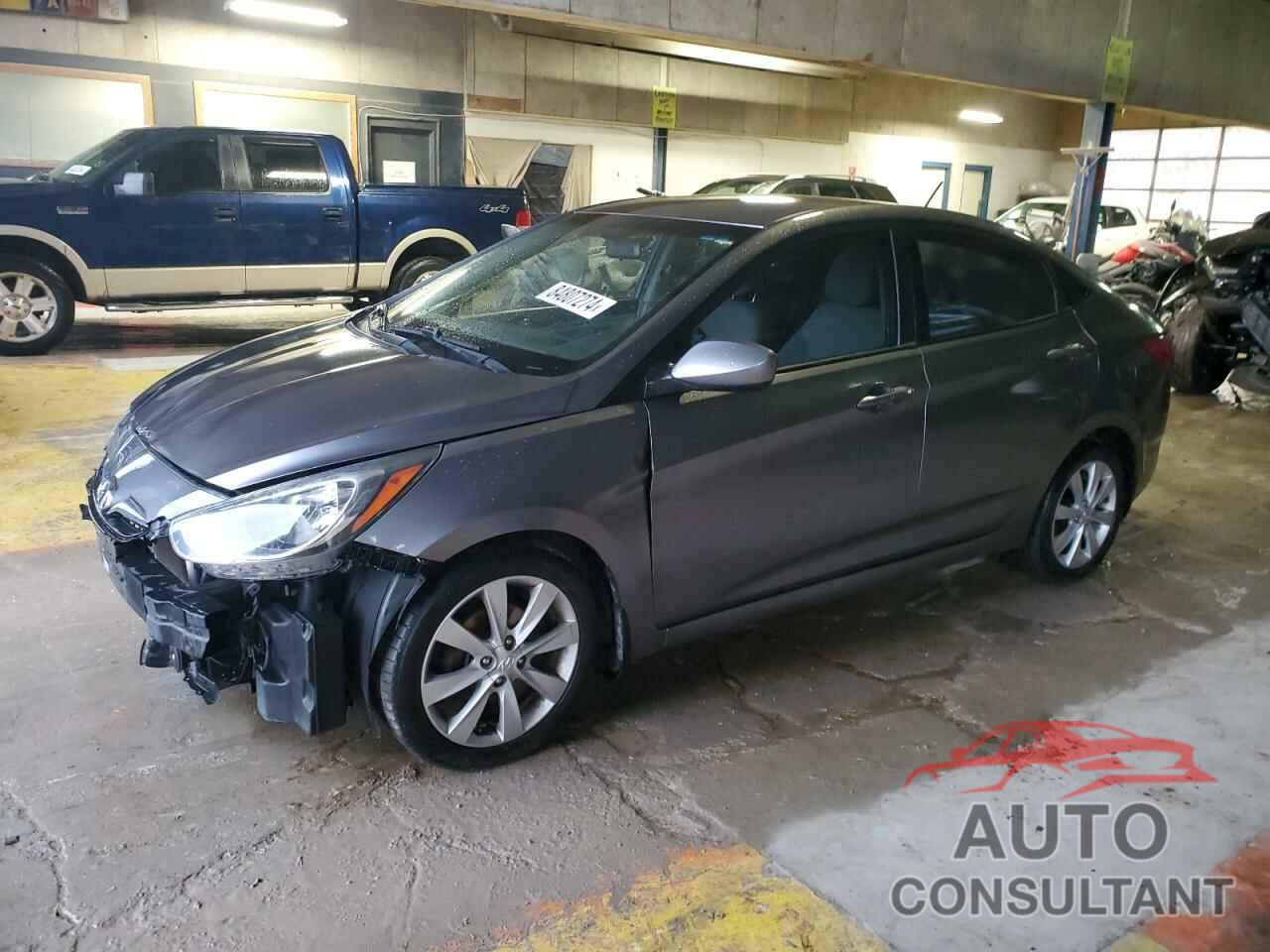 HYUNDAI ACCENT 2013 - KMHCU4AE1DU579819