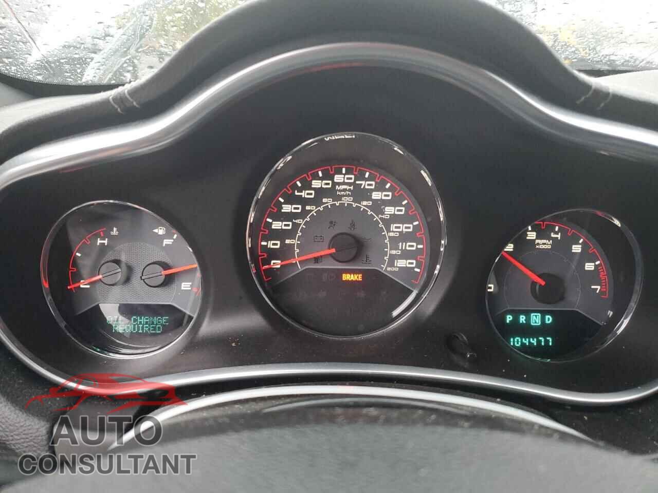 DODGE AVENGER 2013 - 1C3CDZCB5DN502938